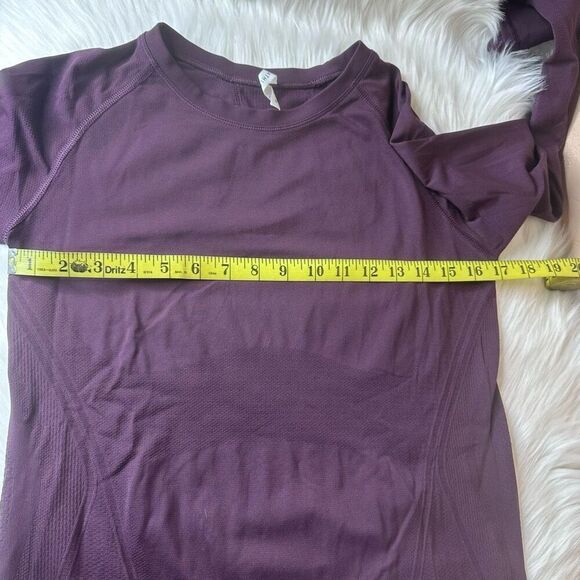 Athleta Momentum Seamless Top Agate Purple Size Medium - Picture 6 of 11